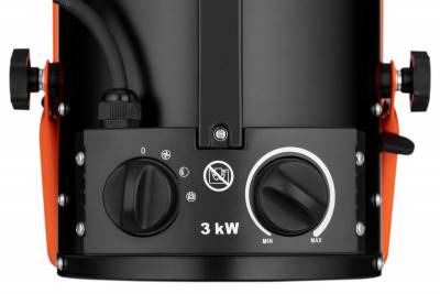 Будкрам купить 2E Тепловая пушка электрическая, 3кВт, 30м2, 286 м3/ч, нагр.элемент - нерж.сталь, IPX4, черный 2E Тепловая пушка электрическая, 3кВт, 30м2, 286 м3/ч, нагр.элемент - нерж.сталь, IPX4, черный 7