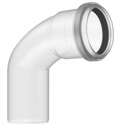 Будкрам купить Bosch Отвод AZB 619 на 87° для конденсационных котлов, диаметр 80 мм