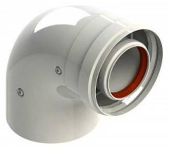 Будкрам купить Bosch Отвод коаксиальный AZ 393 на 90°, диаметр 60/100 мм