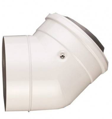 Будкрам купить Bosch Отвод коаксиальный FC-CE80-45 на 45° для конденсационных котлов Bosch Отвод коаксиальный FC-CE80-45 на 45° для конденсационных котлов 3