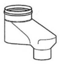 Будкрам купить Bosch Адаптер AZ 406 для подключения раздельных дымоходов Bosch Адаптер AZ 406 для подключения раздельных дымоходов 2