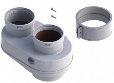 Будкрам купить Bosch Адаптер AZ 468 для конвекционным котлам раздельных дымоходов