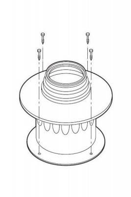 Будкрам купить Bosch Адаптер AZ 982 для подключения раздельных дымоходов Bosch Адаптер AZ 982 для подключения раздельных дымоходов 2