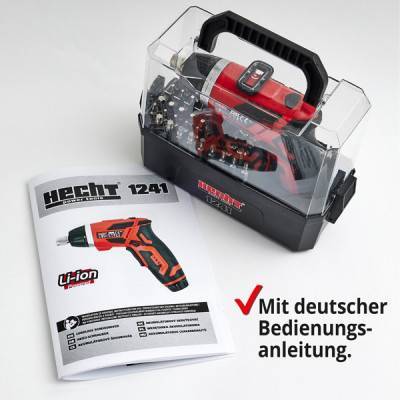 Будкрам купить Аккумуляторный шуруповерт  HECHT 1241 Аккумуляторный шуруповерт  HECHT 1241 4