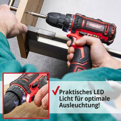 Будкрам купити Акумуляторний шуруповерт HECHT 1242 Акумуляторний шуруповерт HECHT 1242 10