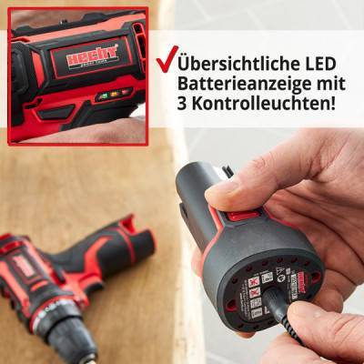 Будкрам купити Акумуляторний шуруповерт HECHT 1242 Акумуляторний шуруповерт HECHT 1242 5