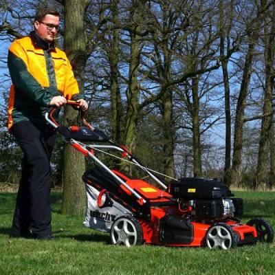 Будкрам купить Газонокосилка бензиновая HECHT 554 SXE 5in1 Газонокосилка бензиновая HECHT 554 SXE 5in1 3