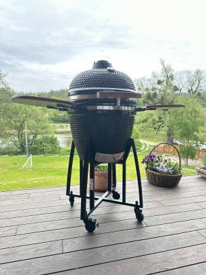 Будкрам купити Керамічний гриль HECHT FERNO BLACK Керамічний гриль HECHT FERNO BLACK 4