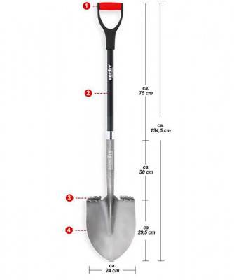Будкрам купить Лопата HECHT 600808 (hecht600808) Лопата HECHT 600808 (hecht600808) 2