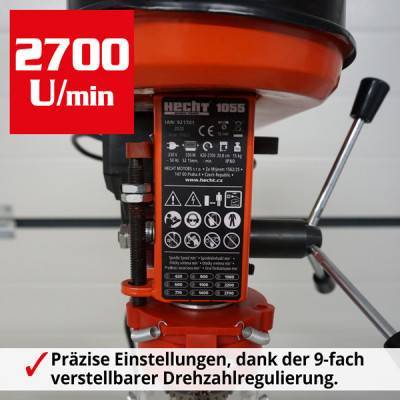 Будкрам купить Сверлильный станок Hecht 1055 Сверлильный станок Hecht 1055 6