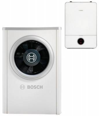 Будкрам купити Bosch Тепловий насос повітря/вода Compress 7000i AW 9 E, 9 кВт при A7W35, ТЕН на 9 кВт