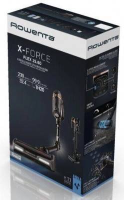 Будкрам купить Аккумуляторный пылесос Rowenta X-Force Flex 15.60 Aqua RH99G1WO Аккумуляторный пылесос Rowenta X-Force Flex 15.60 Aqua RH99G1WO 11