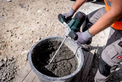 Будкрам купити Будівельний міксер Metabo RWE 1200, 1200Вт, 0-900об/хв, шпиндель М14, 120мм Будівельний міксер Metabo RWE 1200, 1200Вт, 0-900об/хв, шпиндель М14, 120мм 4