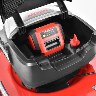 Будкрам купить Газонокосилка самоходная аккумуляторная HECHT 5041 S ( 2 аккумулятора и зарядное устройство) Газонокосилка самоходная аккумуляторная HECHT 5041 S ( 2 аккумулятора и зарядное устройство) 7