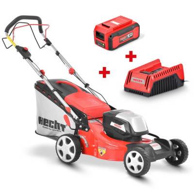 Будкрам купить Газонокосилка самоходная аккумуляторная HECHT 5041 S ( 2 аккумулятора и зарядное устройство) Газонокосилка самоходная аккумуляторная HECHT 5041 S ( 2 аккумулятора и зарядное устройство) 2