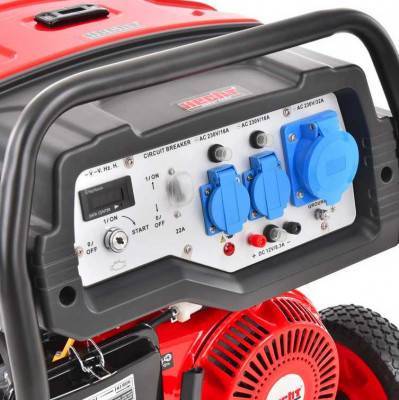 Будкрам купить Бензиновый однофазный генератор HECHT GG 6500 Бензиновый однофазный генератор HECHT GG 6500 3