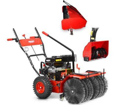 Будкрам купити Комплект підмітальної машини HECHT 8616 SE SET3