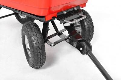 Будкрам купить Прицепная тачка самосвал HECHT 52145 Прицепная тачка самосвал HECHT 52145 4