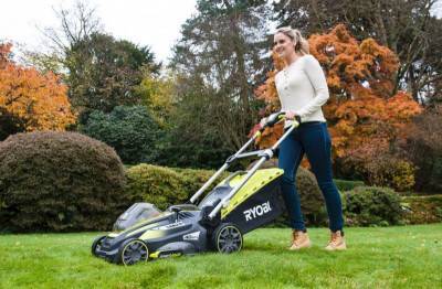 Будкрам купить Аккумуляторная газонокосилка Ryobi RLM36X41H-40 Аккумуляторная газонокосилка Ryobi RLM36X41H-40 5