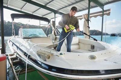 Будкрам купить Аккумуляторная минимойка низкого давления Ryobi RY18PW22A-0, без акб Аккумуляторная минимойка низкого давления Ryobi RY18PW22A-0, без акб 7