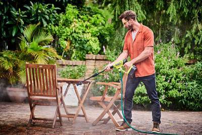 Будкрам купить Аккумуляторная минимойка низкого давления Ryobi RY18PW22A-0, без акб Аккумуляторная минимойка низкого давления Ryobi RY18PW22A-0, без акб 4