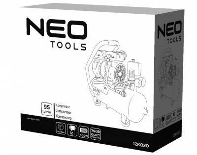 Будкрам купить Neo Tools 12K020 Компрессор, безмасляный, 230В, 12л, 8 Бар, 105л/мин, 500Вт, прямой привод, индукционный, IP20 Neo Tools 12K020 Компрессор, безмасляный, 230В, 12л, 8 Бар, 105л/мин, 500Вт, прямой привод, индукционный, IP20 11