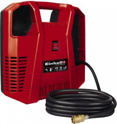 Будкрам купить Einhell Компрессор TH-AC 190 Kit, воздушный, 1100 Вт, 3550 об/мин, 190 л/мин, 8 бар, 5.7 кг
