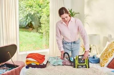 Будкрам купити Ryobi Компресор акумуляторний ONE+ R18MI-0, 18В, 10,3 бар (без АКБ та ЗП) Ryobi Компресор акумуляторний ONE+ R18MI-0, 18В, 10,3 бар (без АКБ та ЗП) 4