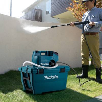 Будкрам купить Аккумуляторная мойка высокого давления Makita DHW080ZK, без акб Аккумуляторная мойка высокого давления Makita DHW080ZK, без акб 2
