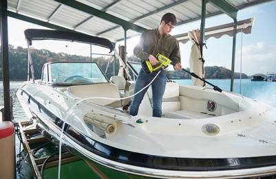 Будкрам купити Мінімийка низького тиску Ryobi RY18PWX41A-0, 18В, безщіткова, 7/22/41 бар, до 160 л/год. (без АКБ та ЗП) Мінімийка низького тиску Ryobi RY18PWX41A-0, 18В, безщіткова, 7/22/41 бар, до 160 л/год. (без АКБ та ЗП) 8