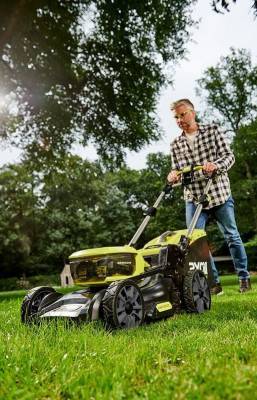 Будкрам купить Аккумуляторная газонокосилка Ryobi 36В MAX POWER RY36LMX46A-140 Аккумуляторная газонокосилка Ryobi 36В MAX POWER RY36LMX46A-140 2