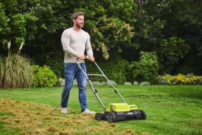 Будкрам купити Аератор-скарифікатор Ryobi RY1400SF35B Аератор-скарифікатор Ryobi RY1400SF35B 2