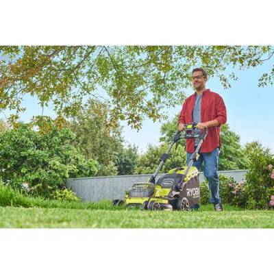 Будкрам купить Аккумуляторная газонокосилка Ryobi One+ RY18LMX40B-0, без акб Аккумуляторная газонокосилка Ryobi One+ RY18LMX40B-0, без акб 6