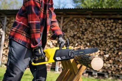 Будкрам купити Акумуляторна ланцюгова пилка Karcher CNS 36-35 Battery, швидкозарядний комплект, акб Акумуляторна ланцюгова пилка Karcher CNS 36-35 Battery, швидкозарядний комплект, акб 5