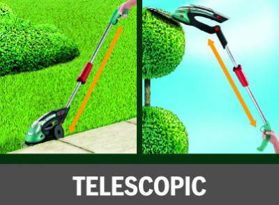 Будкрам купить Аккумуляторные ножницы Bosch ISIO 3 со штангой и з/у Аккумуляторные ножницы Bosch ISIO 3 со штангой и з/у 5