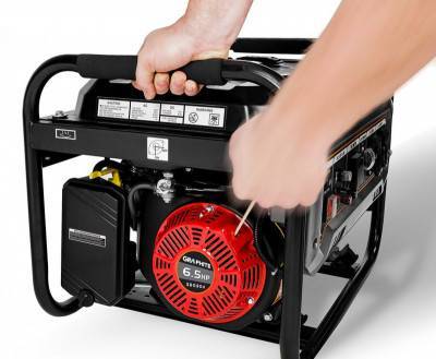 Будкрам купить Генератор бензиновый GRAPHITE 58G904 Генератор бензиновый GRAPHITE 58G904 3