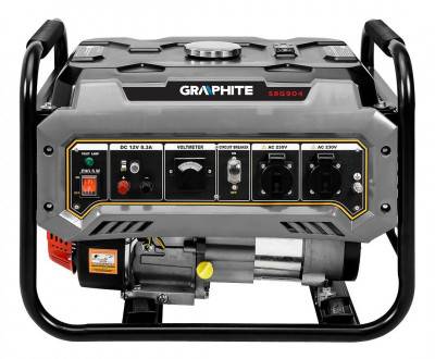 Будкрам купить Генератор бензиновый GRAPHITE 58G904 Генератор бензиновый GRAPHITE 58G904 6