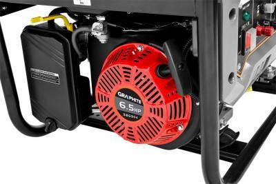Будкрам купить Генератор бензиновый GRAPHITE 58G904 Генератор бензиновый GRAPHITE 58G904 10