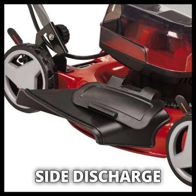 Будкрам купить Аккумуляторная бесщеточная мульчирующая газонокосилка Einhell GE-CM 36/48 Li M-Solo Аккумуляторная бесщеточная мульчирующая газонокосилка Einhell GE-CM 36/48 Li M-Solo 8