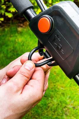 Будкрам купить Электрическая газонокосилка GRAPHITE 59G475, 2000Вт Электрическая газонокосилка GRAPHITE 59G475, 2000Вт 15