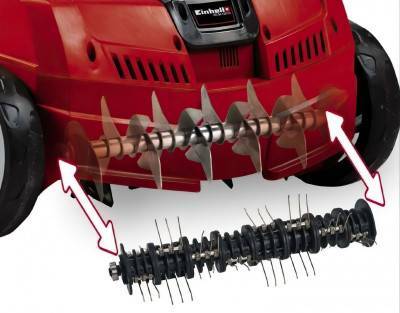 Будкрам купить Аэратор-скарификатор электрический Einhell GC-SA 1231/1 Аэратор-скарификатор электрический Einhell GC-SA 1231/1 4