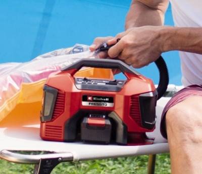 Будкрам купить Einhell Компрессор аккум PRESSITO 18/21, 18В, PXC, 14-9 и 6 л/мин, 10.5 бар Einhell Компрессор аккум PRESSITO 18/21, 18В, PXC, 14-9 и 6 л/мин, 10.5 бар 7