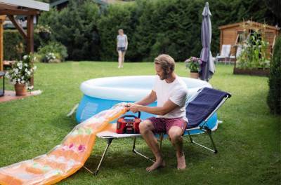 Будкрам купить Einhell Компрессор аккум PRESSITO 18/21, 18В, PXC, 14-9 и 6 л/мин, 10.5 бар Einhell Компрессор аккум PRESSITO 18/21, 18В, PXC, 14-9 и 6 л/мин, 10.5 бар 6