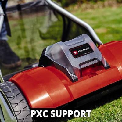 Будкрам купить Газонокосилка ручная аккумуляторная Einhell GE-HM 18/38 Li - Solo Газонокосилка ручная аккумуляторная Einhell GE-HM 18/38 Li - Solo 4