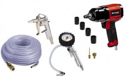 Будкрам купити Einhell Набір пневмоінструментів 10 шт