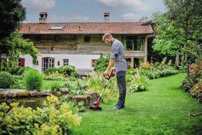 Будкрам купить Садовый триммер аккумуляторный Einhell GE-CT 18/28 Li-Solo Садовый триммер аккумуляторный Einhell GE-CT 18/28 Li-Solo 10