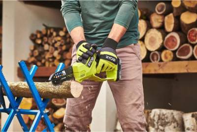 Будкрам купити Ryobi Пила ланцюгова акумуляторна RY18PSX15A-0, шина 15см, ONE+ 18В, безщіткова,(без АКБ та ЗП) Ryobi Пила ланцюгова акумуляторна RY18PSX15A-0, шина 15см, ONE+ 18В, безщіткова,(без АКБ та ЗП) 5