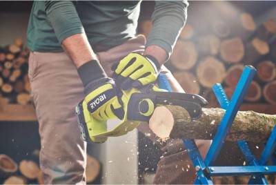 Будкрам купити Ryobi Пила ланцюгова акумуляторна RY18PSX15A-0, шина 15см, ONE+ 18В, безщіткова,(без АКБ та ЗП) Ryobi Пила ланцюгова акумуляторна RY18PSX15A-0, шина 15см, ONE+ 18В, безщіткова,(без АКБ та ЗП) 3