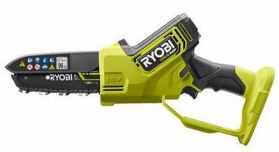 Будкрам купить Ryobi Пила цепная аккумуляторная RY18PSX15A-0, шина 15см, 18В ONE+, бесщеточная,(без АКБ и ЗУ)