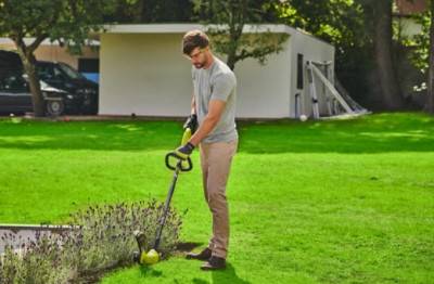 Будкрам купить Триммер садовый аккумуляторный Ryobi RY18LT33B-0, без акб Триммер садовый аккумуляторный Ryobi RY18LT33B-0, без акб 6